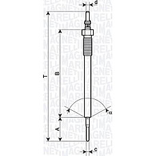Bujie incandescenta Bujii incandescente MAZDA 3 6 CX-5 2.2D 04.12- MAZDA CX-5 (KE, GH), Crossover, 11.2011 - 02.2017 Magneti Marelli 062900138304