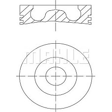 Piston FORD TRANSIT (FD_, FB_, FS_, FZ_, FC_), Autobuz, 04.2006 - 12.2014 MAHLE 016 07 00
