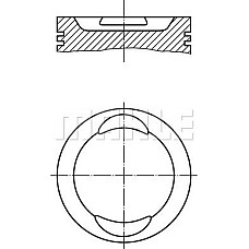 Piston 708 STD FIAT BRAVA BRAVO I DOBLO DOBLO-MINIVAN MAREA PALIO PANDA PANDA-HATCHBACK PUNTO PUNTO-HATCHBACK SIE FIAT PALIO Weekend (178_, 173_, 373_, 374_), Turism, 04.1996 - MAHLE 009 41 00