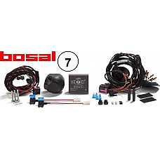 Ansamblu electric. bara de remorcare Set electric de sistem de remorcare numar pini. 7 dedicat FORD TOURNEO CUSTO FORD TOURNEO CUSTOM V362 (F3), Autobuz, 04.2012 - Bosal 550-417