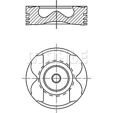 Piston MERCEDES-BENZ C-CLASS T-Model (S202), Turism, 06.1996 - 03.2001 MAHLE 004 57 00