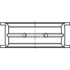 Cuzineti. arbore cotit impiedicare arbore cotit set 0.25 MAN E2000 F2000 F9 F90 F90 UNTERFLUR HOCL LIONS CITY LI MAN E2000 (T46 / F2000), 05.2000 - MAHLE 001 FL 10358 025