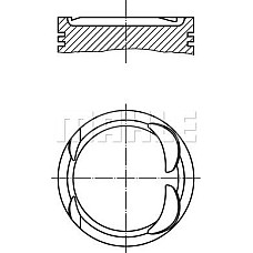 Piston 8271 NISSAN PRIMASTAR OPEL VIVARO A RENAULT CLIO II ESPACE III ESPACE IV LAGUNA I LAGUNA II MEGANE I MEGAN RENAULT MEGANE I Coach (DA0/1_), Compartiment, 03.1996 - 08.2003 MAHLE 021 PI 00117 000