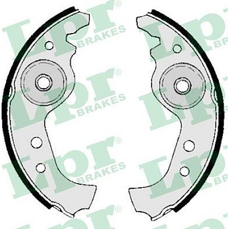 Set saboti frana spate cu rulou ABARTH RITMO FIAT 126 127 147 900 T-E 900 T-E PULMINO CINQUECENTO DUNA ELBA FIORI FIAT FIORINO III (146_), Ridica, 01.1988 - 05.2001 LPR 00890