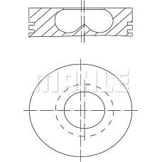 Piston 845 050 BMW 1 F20 1 F21 1 F40 2 F22 F87 2 F23 2 F45 2 G42 G87 2 GRAN COUPE F44 2 GRAN TOURER F46 2 GRAN TO BMW X3 (G01, F97), Crossover, 07.2017 - MAHLE 081 PI 00123 002