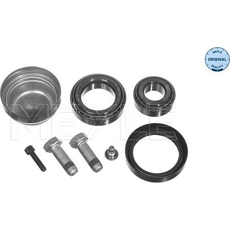 Kit rulmenti roata Kit rulment roata Fata Dreapta-Stanga 22x50x1865 MERCEDES C T-MODEL S202 C W202 CLK A208 CLK C MERCEDES-BENZ C-CLASS (W202), Sedan, 03.1993 - 05.2000 Meyle 014 033 0100