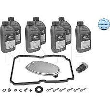 Set piese. schimb de ulei cutie de viteze automata Automatic gearbox hydraulic filter with gasket With oil 722.6 W5A 330 W5A 380 MERCEDES-BENZ C-CLASS (W202), Sedan, 03.1993 - 05.2000 Meyle 014 135 0211