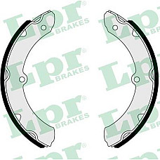 Set saboti frana spate TOYOTA DYNA 3.0D 09.06- TOYOTA DYNA (KD_, LY_, _Y2_, _U3_, _U4_), Cadru de sprijin, 07.2001 - LPR 01099
