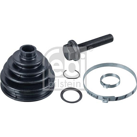 Ansamblu burduf. articulatie planetara Burduf cauciuc cap planetara Fata-exterior fi. 24-88 lungime84 set AUDI 10 AUDI CABRIOLET (8G7, B4), Sabrioleta, 05.1991 - 08.2000 Febi Bilstein 01171