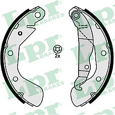 Set saboti frana spate OPEL CORSA C 1.0-1.8 09.00-12.12 OPEL CORSA C (X01), Hatchback Van, 09.2000 - 12.2012 LPR 08130