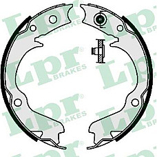 Set saboti frana. frana de mana Set saboti frana spate SUBARU BRZ FORESTER IMPREZA LEGACY I LEGACY II LEGACY III SUBARU LEGACY I (BC), Sedan, 01.1989 - 12.1995 LPR 08360