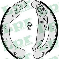 Set saboti frana spate se potriveste. OPEL ASTRA G ASTRA G CLASSIC ASTRA G-KOMBI ASTRA H ASTRA H CLASSIC ASTRA H GTC ASTRA H-KOM OPEL ZAFIRA A (T98), Dubita, 04.1999 - 06.2005 LPR 08210
