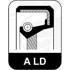 Simering etansare ulei arbore cotit 30x48x7 PORSCHE 924 944 2.5 06.81-12.90 PORSCHE 944, Compartiment, 06.1981 - 07.1991 Elring 901.560