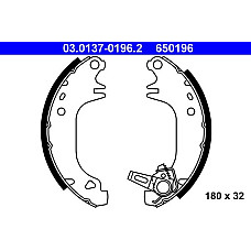 Set saboti frana PEUGEOT 205 II (20A/C), Hatchback, 01.1987 - 12.2000 ATE 03.0137-0196.2