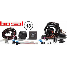 Ansamblu electric. bara de remorcare Set electric de sistem de remorcare numar pini. 13 dedicat FORD GALAXY II GA FORD GALAXY II (WA6), Dubita, 05.2006 - 06.2015 Bosal 551-298
