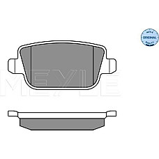 Set placute frana FORD MONDEO IV, Van, 03.2007 - 01.2015 Meyle 025 245 3715