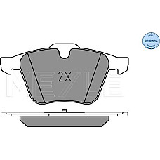 Set placute frana JAGUAR XJ (X351), Sedan, 10.2009 - Meyle 025 240 7920