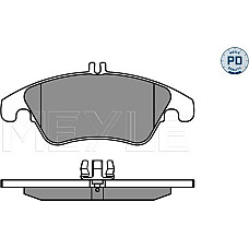 Set placute frana MERCEDES-BENZ E-CLASS (A207), Sabrioleta, 01.2010 - 12.2016 Meyle 025 243 1019/PD