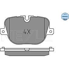 Set placute frana LAND ROVER RANGE ROVER SPORT (L320), Crossover, 02.2005 - 03.2013 Meyle 025 250 8517