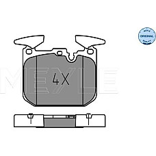 Set placute frana BMW 1 (3 door) II (F21), Hatchback, 12.2011 - Meyle 025 250 2818