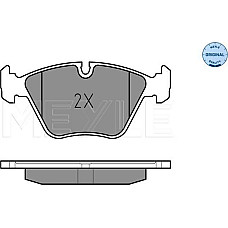 Set placute frana BMW 3 - IV (E46), Sabrioleta, 04.2000 - 12.2007 Meyle 025 209 6820