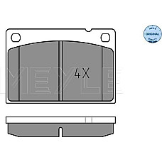 Set placute frana VOLVO 164 (164), Sedan, 08.1968 - 04.1975 Meyle 025 201 5316