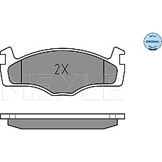 Set placute frana VW PASSAT (32B), Hatchback, 09.1979 - 06.1989 Meyle 025 208 8715
