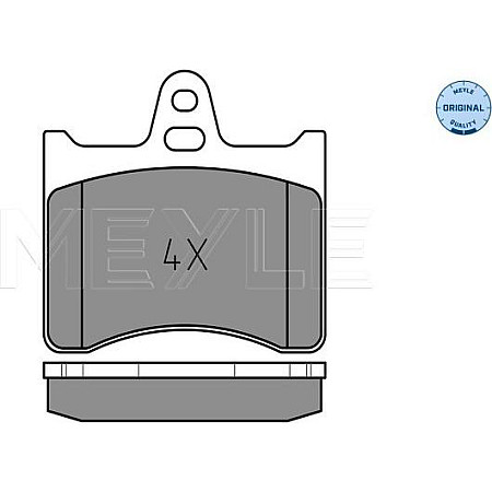 Set placute frana CITROEN XM Break II (Y4), Turism, 05.1994 - 10.2000 Meyle 025 203 8915