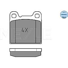 Set placute frana VOLVO 960 (964), Sedan, 08.1990 - 07.1994 Meyle 025 207 5514