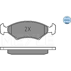 Set placute frana FORD TRANSIT (T_), Autobuz, 10.1985 - 09.1992 Meyle 025 207 5318