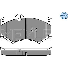 Set placute frana MERCEDES-BENZ T2/L, 01.1959 - 12.1995 Meyle 025 207 8418