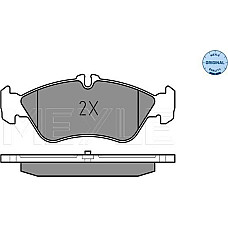 Set placute frana MERCEDES-BENZ G-CLASS (W463), Crossover, 09.1989 - Meyle 025 215 9218