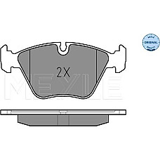 Set placute frana BMW 5 - IV (E39), Sedan, 09.1995 - 07.2003 Meyle 025 216 7720