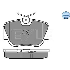 Set placute frana MERCEDES-BENZ 123 (W123), Sedan, 01.1976 - 12.1985 Meyle 025 210 5517