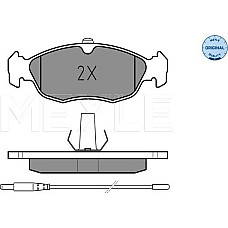 Set placute frana PEUGEOT 306 (7B, N3, N5), Sedan, 04.1993 - 10.2003 Meyle 025 218 2717