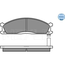 Set placute frana NISSAN NP300 NAVARA (D40), Ridica, 10.2004 - Meyle 025 213 4717