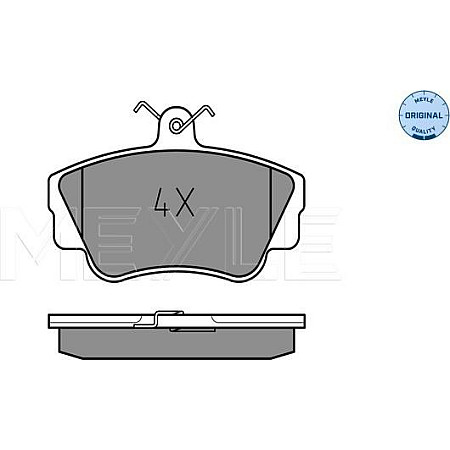 Set placute frana VOLVO 460 L (464), Sedan, 09.1988 - 12.1996 Meyle 025 212 1717