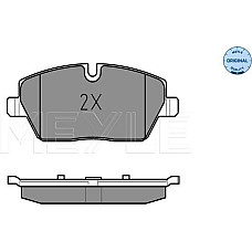 Set placute frana BMW 1 (5 door) I (E87), Hatchback, 02.2003 - 01.2013 Meyle 025 239 1517
