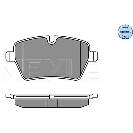 Set placute frana MINI Cooper I (R50, R53), Hatchback, 06.2001 - 09.2006 Meyle 025 239 8418