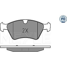 Set placute frana MERCEDES-BENZ R-CLASS (W251, V251), Dubita, 08.2005 - 10.2017 Meyle 025 239 2221/PD