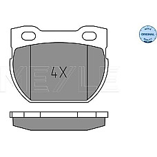 Set placute frana LAND ROVER DEFENDER (L316), Ridica, 10.1995 - 05.2016 Meyle 025 234 7118