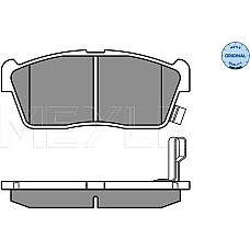 Set placute frana SUZUKI CELERIO (LF), Hatchback, 02.2014 - Meyle 025 235 0715