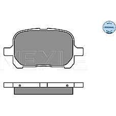 Set placute frana TOYOTA PREVIA II (_R3_), Dubita, 02.2000 - 02.2006 Meyle 025 235 1317