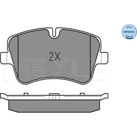 Set placute frana MERCEDES-BENZ CLC-CLASS (CL203), Compartiment, 05.2008 - 06.2011 Meyle 025 231 4419