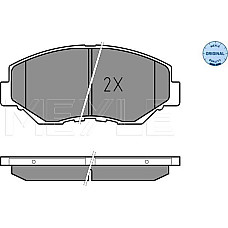 Set placute frana HONDA ACCORD VII (CL, CN), Sedan, 01.2003 - 09.2012 Meyle 025 238 6817