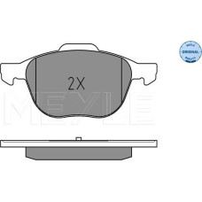 Set placute frana MAZDA 3 (BL), Sedan, 12.2008 - 12.2014 Meyle 025 237 2318