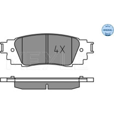 Set placute frana TOYOTA RAV 4 V (_A5_, _H5_), 12.2018 - Meyle 025 224 3415