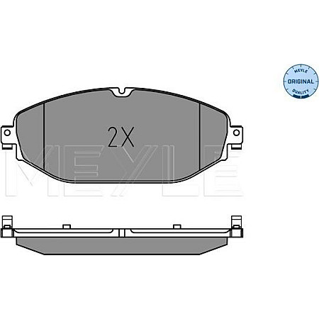 Set placute frana MERCEDES-BENZ C-CLASS T-Model (S205), Turism, 09.2014 - Meyle 025 220 7619