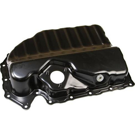 Baie de ulei lower part with sensor hole steel AUDI A3 TT SEAT ALTEA LEON TOLEDO III SKODA OCTAVIA II SUPERB II YETI VW SCIROCCO III (137, 138), Compartiment, 05.2008 - 11.2017 BLIC 0216-00-9524476P