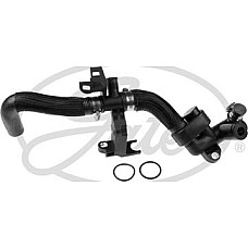Furtun incalzire Sistem de racire furtun cauciuc 26mm-23mm CITROEN BERLINGO BERLINGO MULTISPACE BERLINGO-MINIVAN C2 C3 I C3 II PEUGEOT 307 (3A/C), Hatchback, 08.2000 - 12.2012 Gates 02-1625